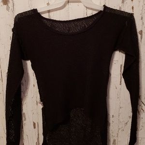 Mesh sweater